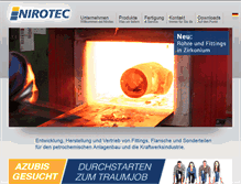 Tablet Screenshot of nirotec.de